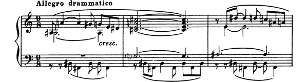 Prelude Op. 74 No. 3  
by Scriabin piano sheet music