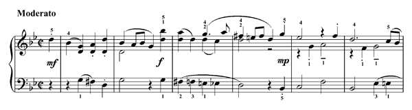 Bourrée   in G Minor 
by Stölzel piano sheet music