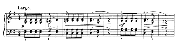 In Church Op. 39 No. 23  in E Minor 
by Tchaikovsky piano sheet music