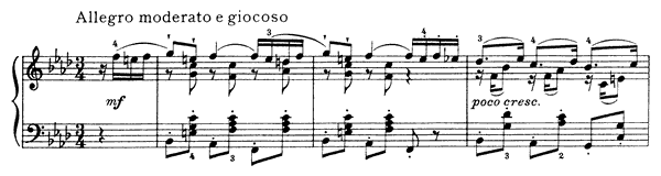 Impromptu Op. 72 No. 1  in F Minor 
by Tchaikovsky piano sheet music