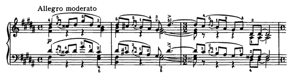 Prelude Op. 21   No. 1  in B Major 
by Tchaikovsky piano sheet music