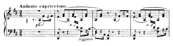 Rêverie Op. 9   No. 1  in D Minor 
by Tchaikovsky piano sheet music