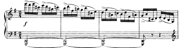 Etude Op. 40   No. 1  in G Major 
by Tchaikovsky piano sheet music