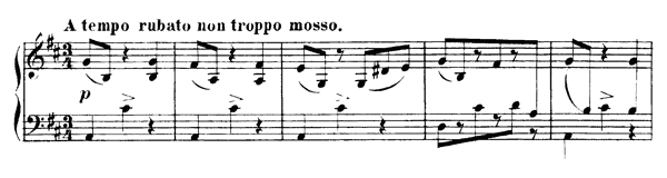 Valse-Caprice Op. 4    in D Major 
by Tchaikovsky piano sheet music