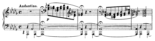 Transcendental Etude: Harmonies du Soir  S . 139 No. 11  in D-flat Major 
by Liszt piano sheet music