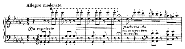 Etude 3 (La Campanella)    No. 3  in A-flat Minor 
by Liszt piano sheet music