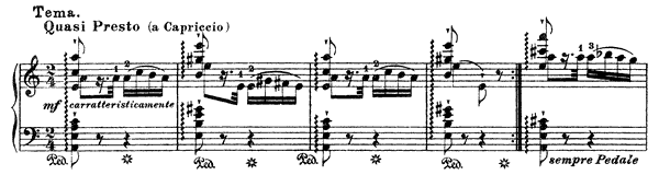 Etude 6 (Theme and Variations)    No. 6  in A Minor 
by Liszt piano sheet music