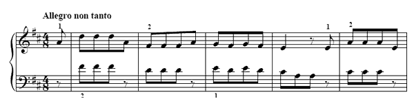 Ballet   in D Major 
by Türk piano sheet music