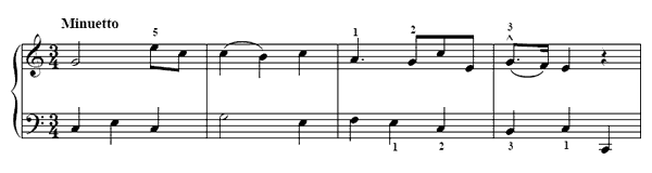 Like No. 18   in C Major 
by Türk piano sheet music