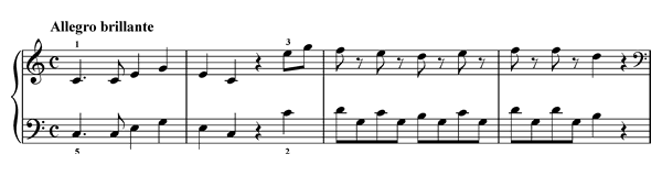 In Octaves   in C Major 
by Türk piano sheet music