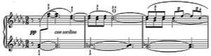 Clair de lune by Debussy, sheet music to downolad and print