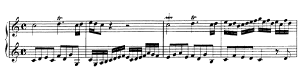 Sonata (G 56-58) -  in C Major by Handel